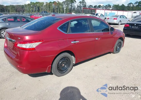 2015 Nissan Sentra Sv из США, поврежденный, VIN 3N1AB7AP3FL691946